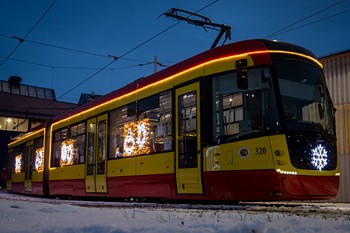 vánoční tramvaj 2025